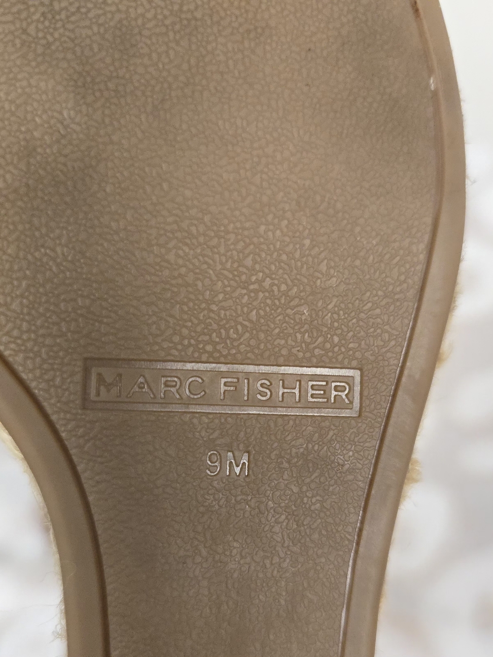 Marc Fisher Mauve Suede Ruffle Espadrille Wedges - Picture 10 of 10